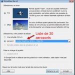 Un simulateur de vol dans Google Earth