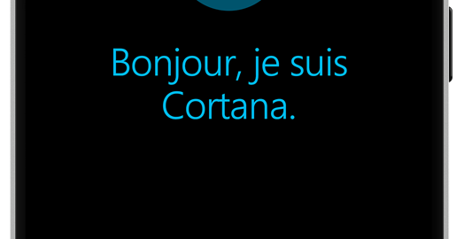Premier lancement de Cortana